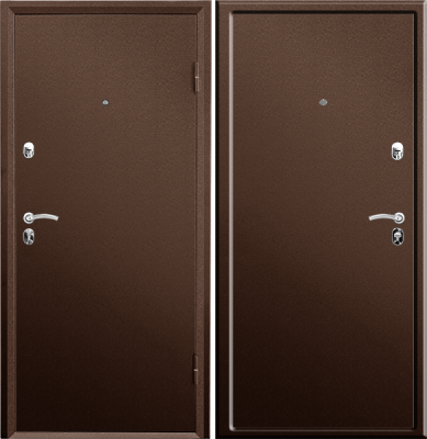Дверь металлическая Б4 ПРАКТИК 2066/980/104 R/L