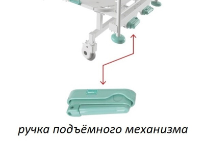 Кровать медицинская Hilfe КМ-05